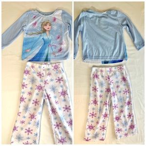 Girls winter pj set long sleeve & pants Elsa Frozen 2 gift for Christmas poly